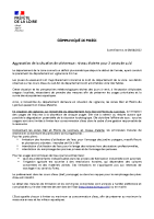 Aggravation de la situation de sécheresse niveau d’alerte pour 2 zones de suivi