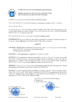 Arrêté circulation