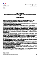 arrêté eau