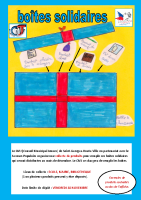 AFFICHE BOITE SOLIDAIRE