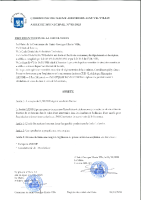 Arrêté circulation annuel