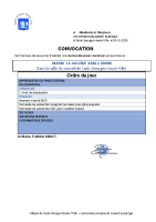 convocation CM janvier 2026