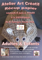 Affiche Art Recyclage Biblio-2
