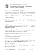 Autorisation stationnement