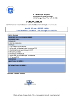 convocation CM mars 2026