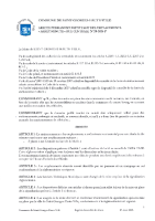 Arrêté arrêt minute