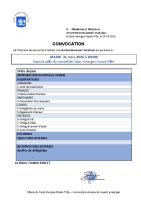 convocation pour les membres du conseil cm5-2026