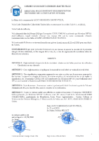 Arrêté circulation